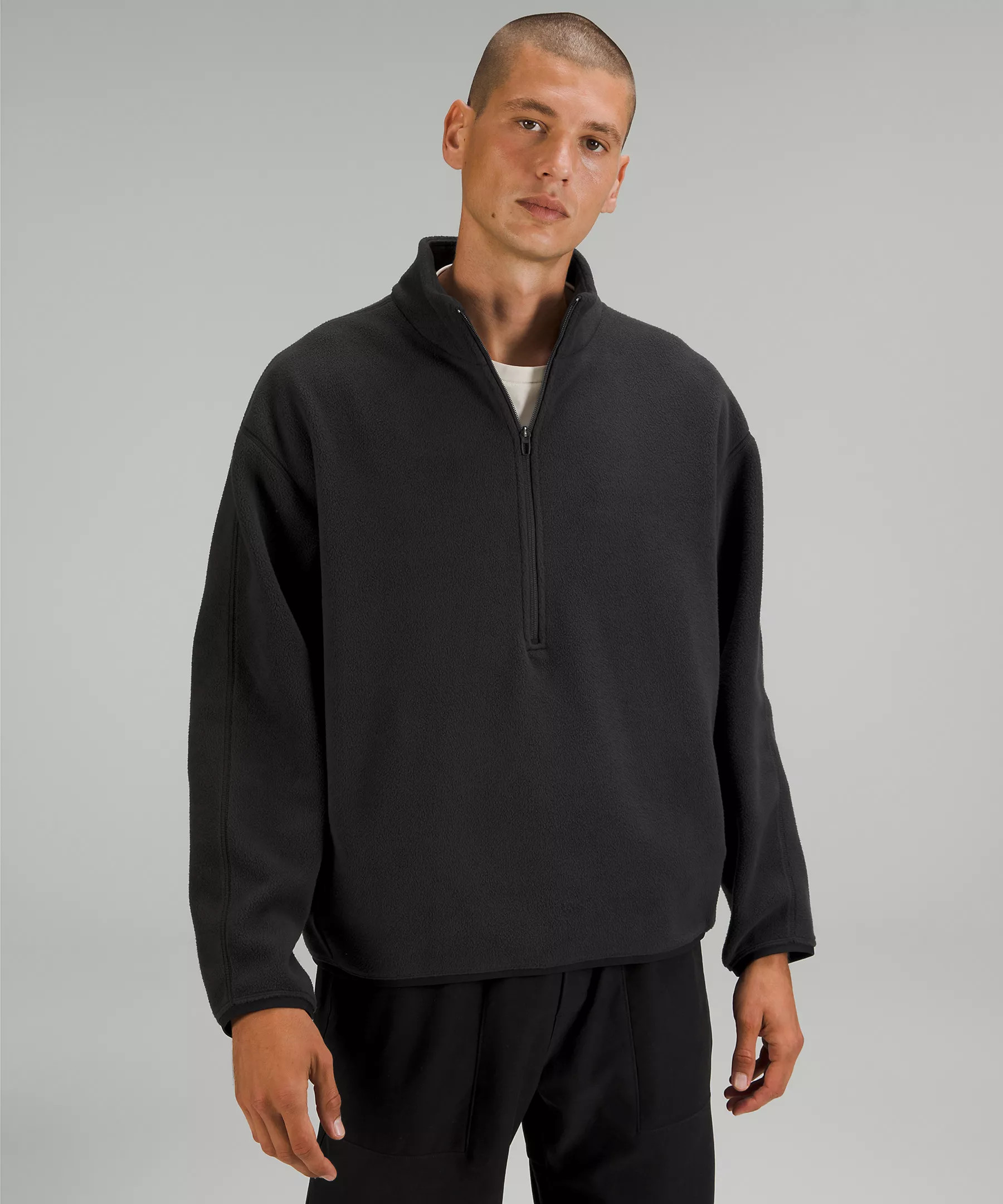 Oversized-Fit Fleece Half Zip | lululemon (CA)