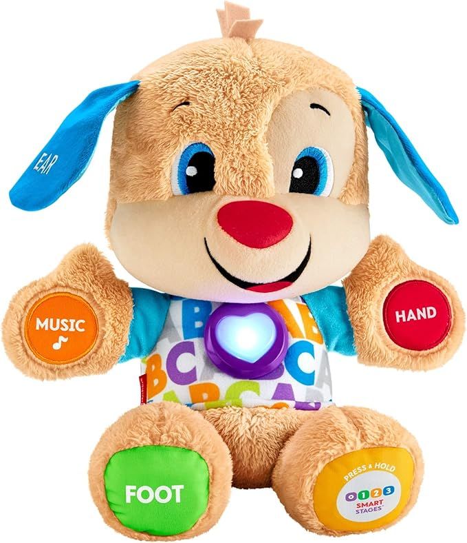 Fisher-Price Laugh & Learn Smart Stages Puppy , Brown | Amazon (US)