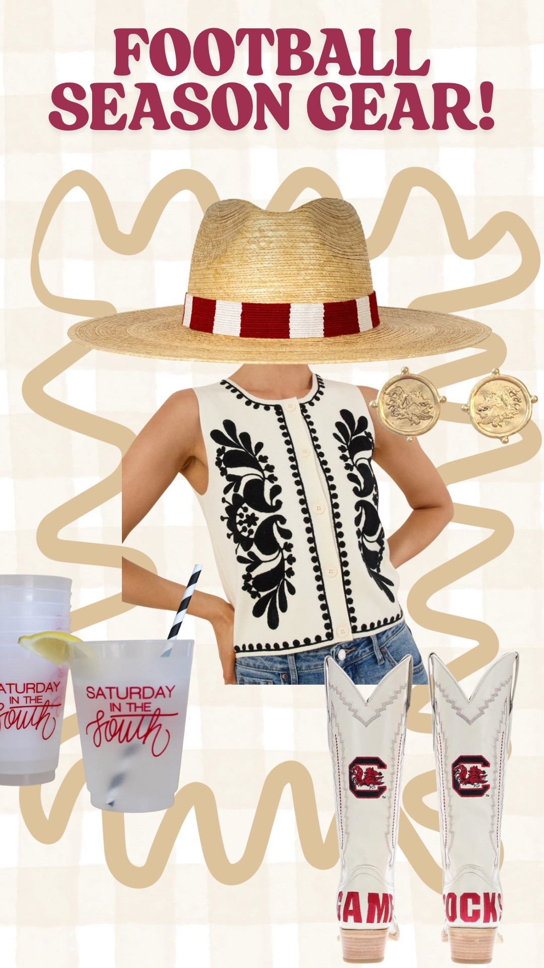 Carolina Gamecocks! 🐓 Let’s get ready for gameday! 

#LTKShoeCrush #LTKSeasonal #LTKautumn