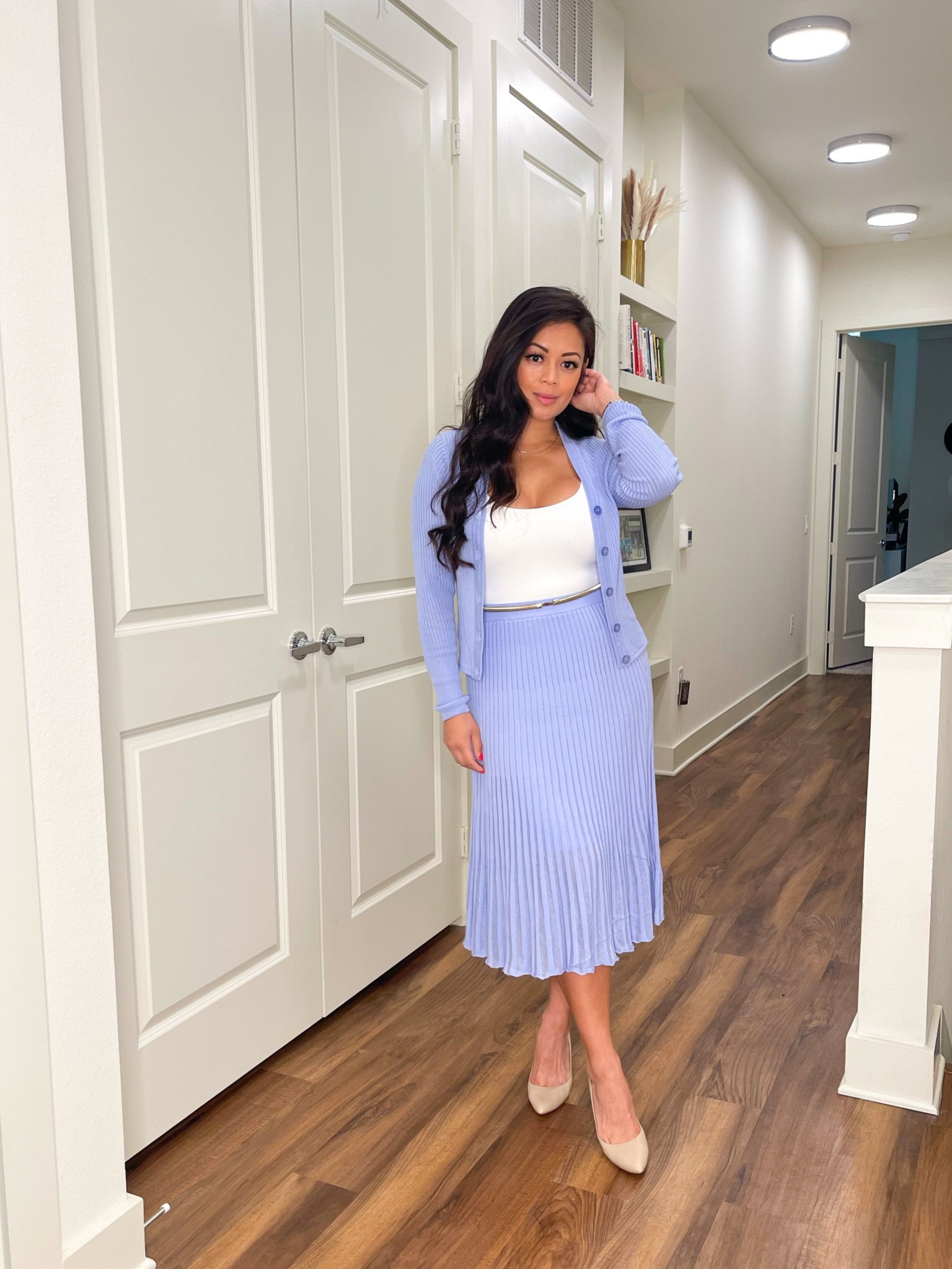 Midi skirt set for work! TTS - M
#corporatelooks 

#LTKstyletip #LTKunder100 #LTKworkwear