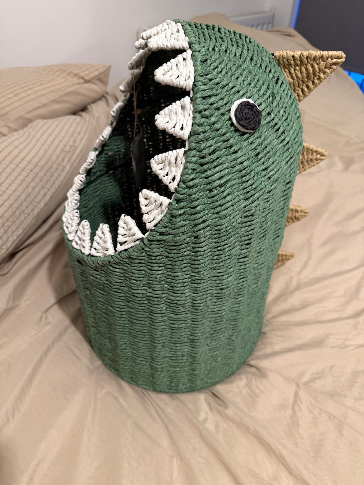 Such a cute laundry basket 🧺 🦖 

#LTKkids #LTKhome #LTKuk