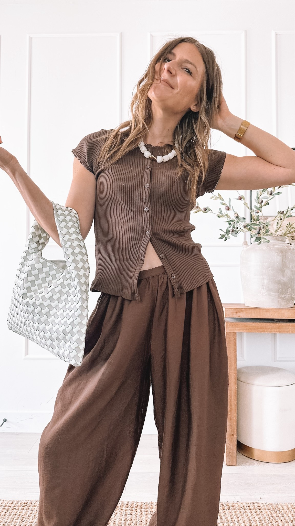 top + bottoms: wearing medium but should’ve done small in both, Vivrelle designer purse is borrowed: code JENNHALLAK100 for your first month free!

#LTKgrwm #LTKmomlife #LTKootd