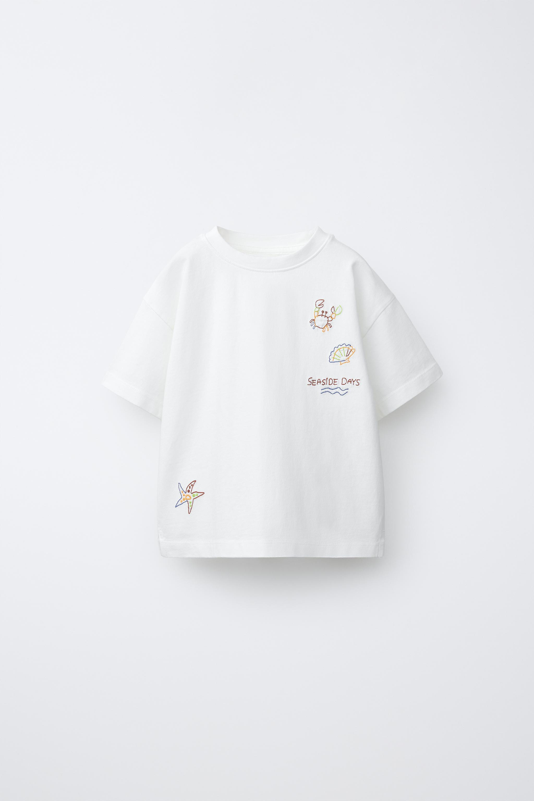 EMBROIDERED T-SHIRT | Zara US