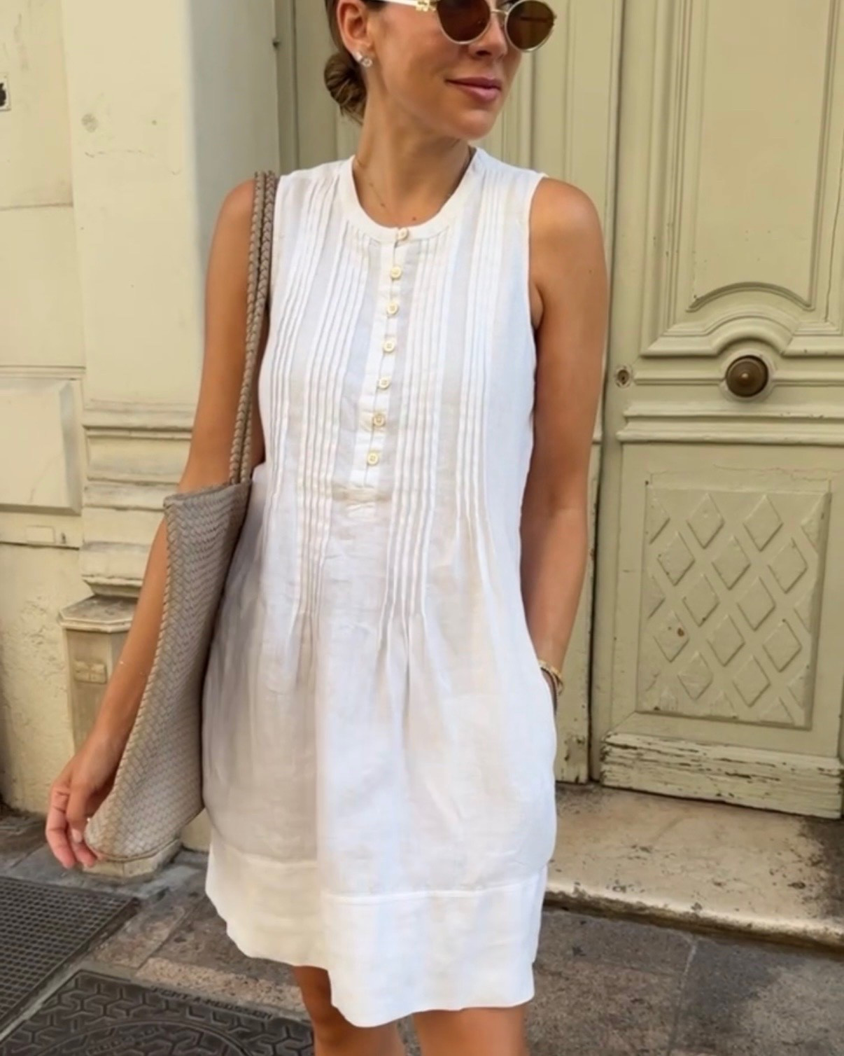 Quince Linen Dress— Size Small // Summer Dresses // Summer Outfits // Amazon Sunglasses

#LTKSeasonal