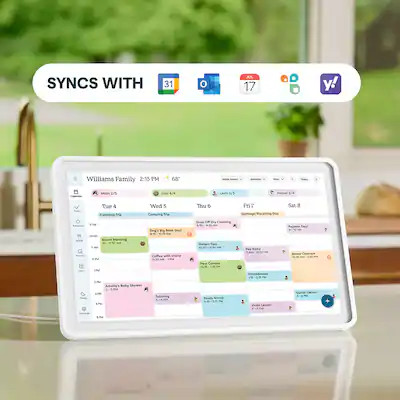 Skylight - Calendar 2: 15 Inch Touchscreen Smart Calendar and Chore Chart - White | Best Buy U.S.