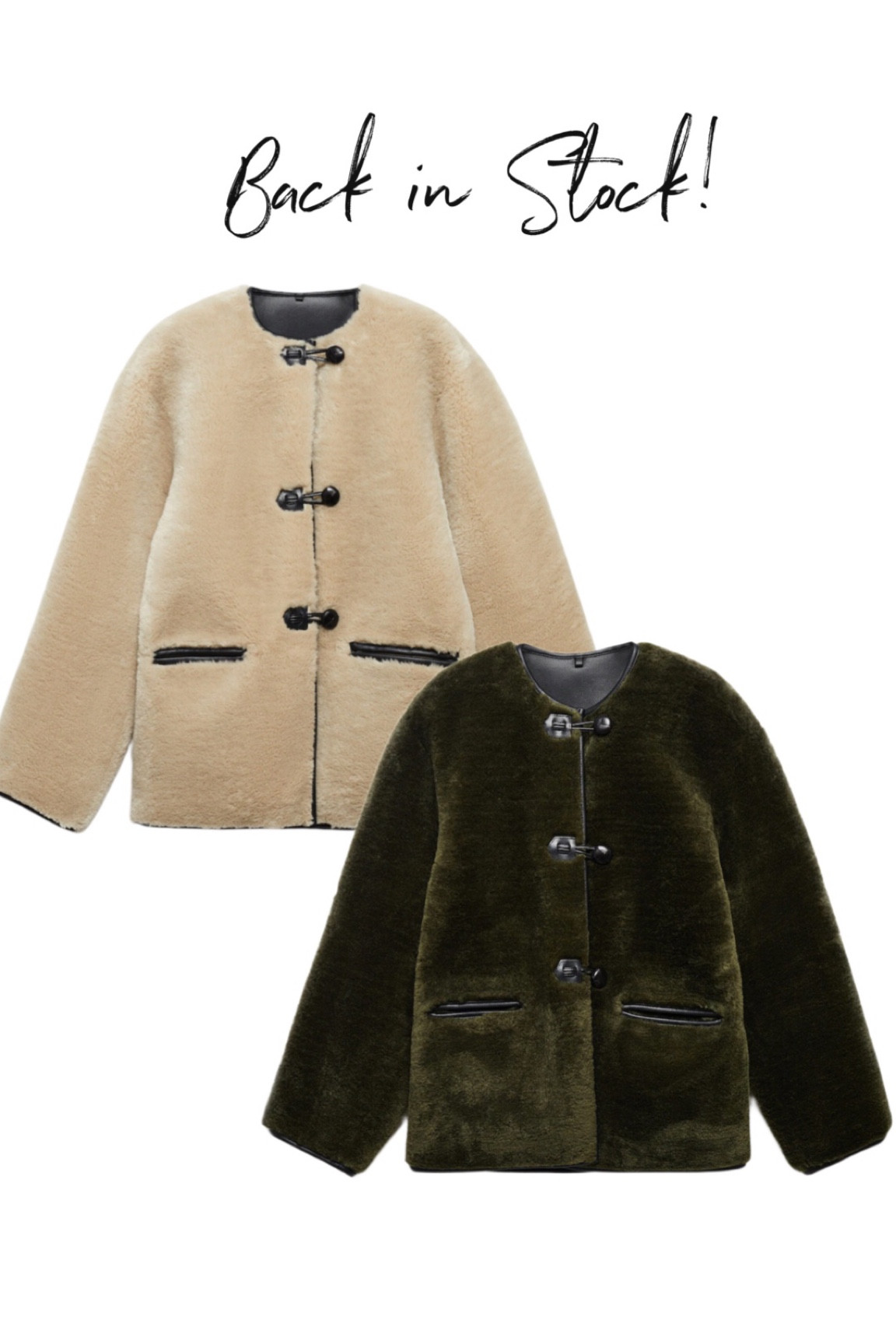 The sell out high street jacket is back! Run don’t walk! 

I wear an XS



#LTKfindsunder100 #LTKstyletip #LTKeurope