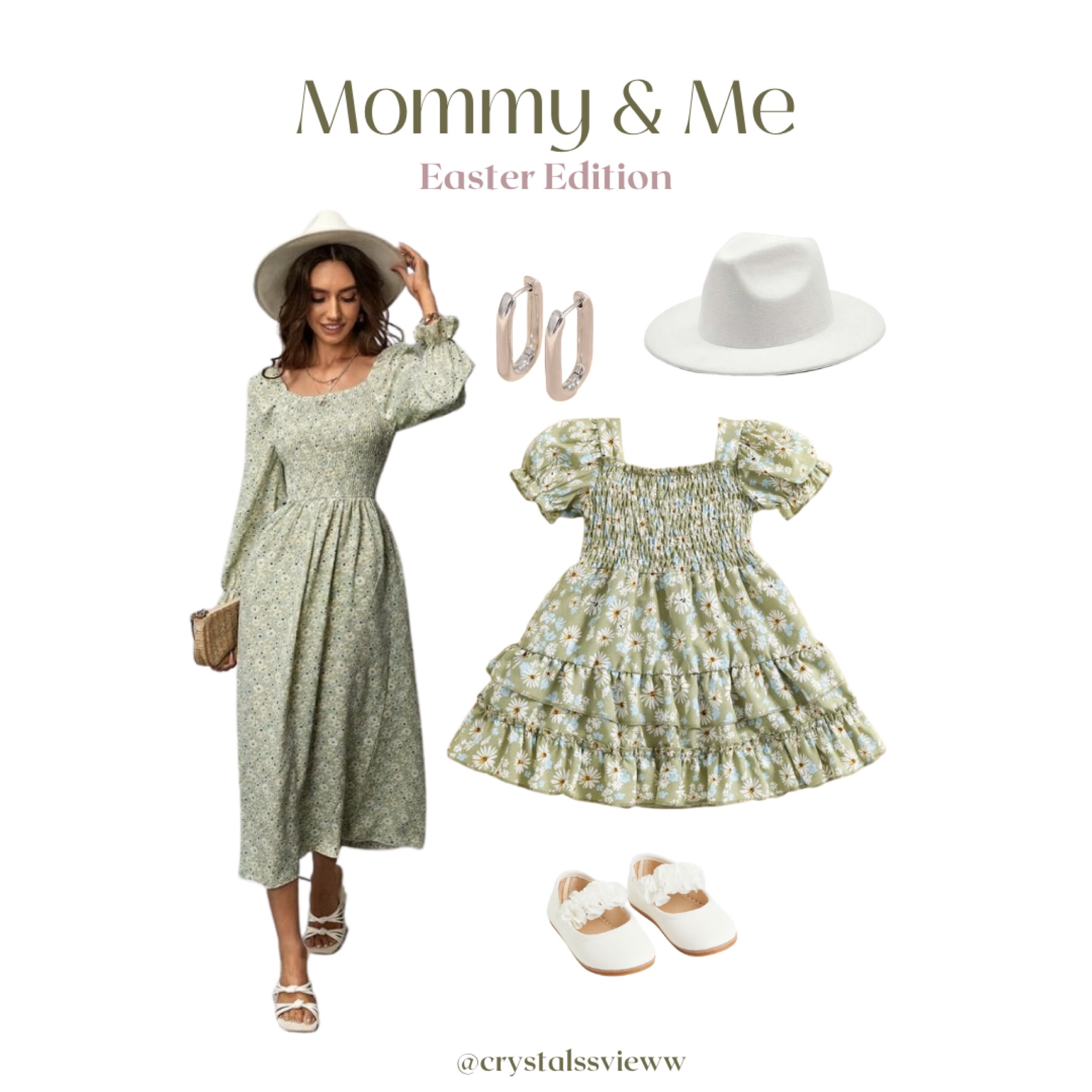 Mommy and me Easter outfit 💚 

#LTKstyletip #LTKSeasonal #LTKfit