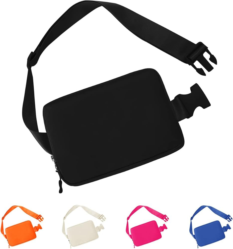 TDIFFUN Fanny Packs for Women Men, Fashion Waist Pack Small Belt Bag with Adjustable Strap for Ru... | Amazon (US)