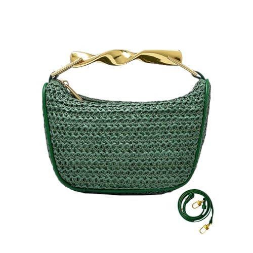 JYG Mini Handmade Straw Crossbody Bags for Women Summer Beach Satchel Purse Fashion Woven Shoulde... | Amazon (US)