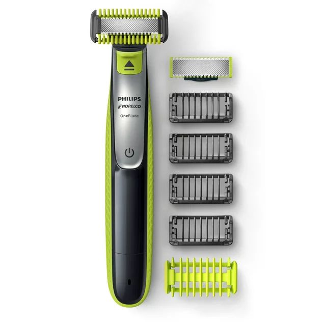 Philips Norelco OneBlade Face & Body Hybrid Electric Trimmer W Multiple Combs | Walmart (US)