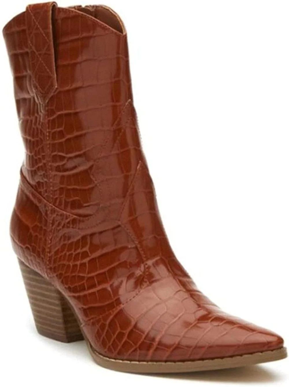 Matisse Womens Bambi Fashion Booties Pointed Toe Cognac 8 M | Walmart (US)