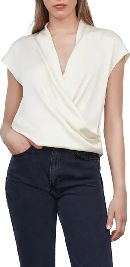 Flowy Knit Crossover Top | Nordstrom