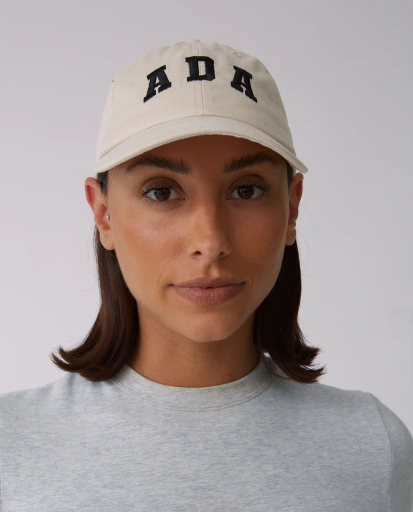 ADA Cap - Cream/Black | Adanola UK
