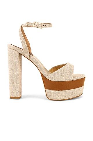 Schutz Kailah Heel in Oyster & Deep Nude from Revolve.com | Revolve Clothing (Global)