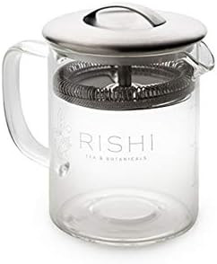 Rishi Tea Simple Brew Teapot - For 12oz Loose Tea Preparation, Built-in Strainer, Everyday Teawar... | Amazon (US)