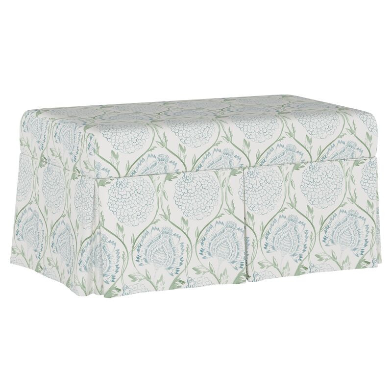 Hayworth Storage Bench, Ranjit Floral | One Kings Lane