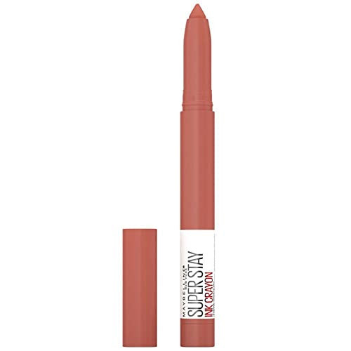 Maybelline New York Super Stay Ink Crayon Matte and Long Lasting Lipstick Number 100 Reach High 1.5g | Amazon (UK)