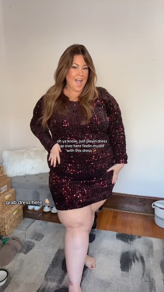 THIS DRESS 🥵🔥🔥🔥— it is much cheaper in my TikTok shop showcase 🫶🏼#plussize #plussizedresses #plussizefashion #curvyfashion #curvydresses

#LTKPlusSize