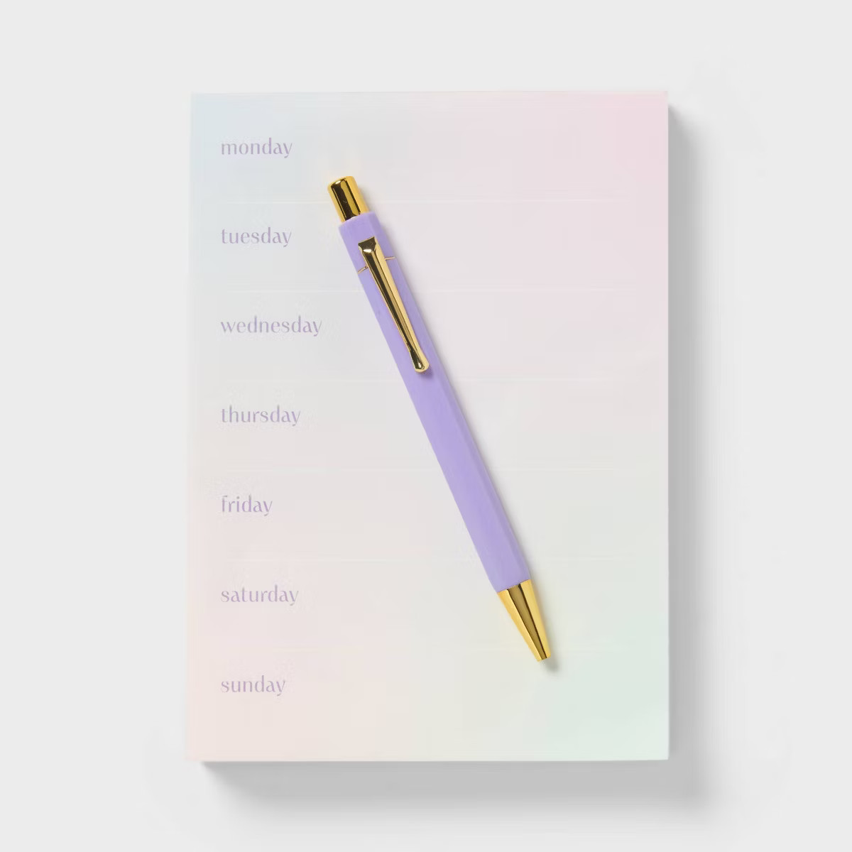 5"x7" Notepad and Pen Set Weekly Layout 300 Pages - Spritz™ | Target