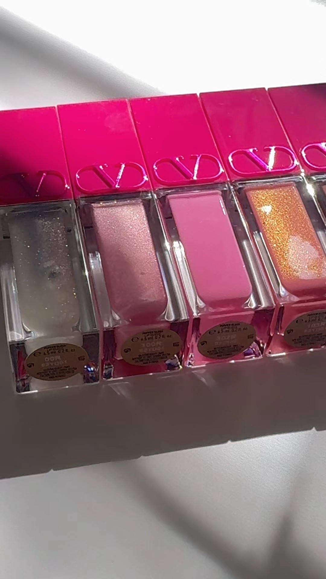 Which shade is calling your name? 💋 Swatching all 6 shades of the new Valentino Beauty Puffer Gloss volume, shine, and luxe vibes in every swipe! #ValentinoBeauty #PufferGloss 

#LTKBeauty