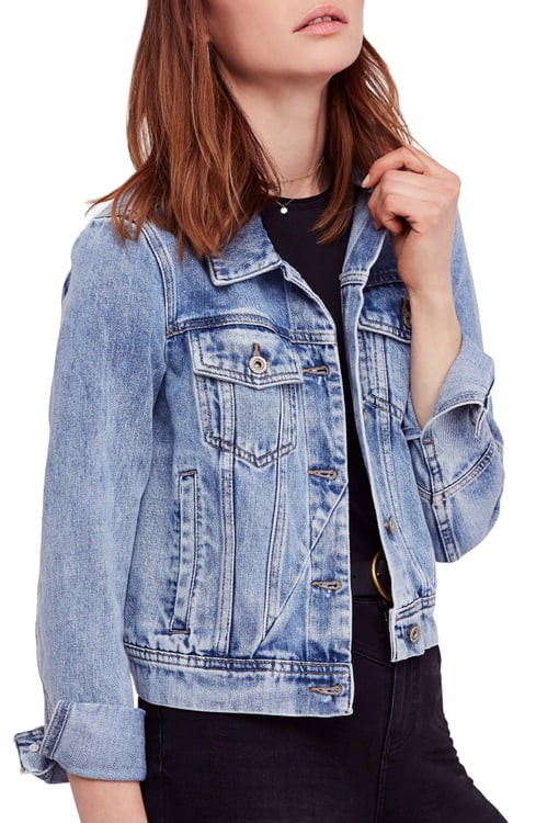 Free People Rumors Denim Jacket | Nordstrom