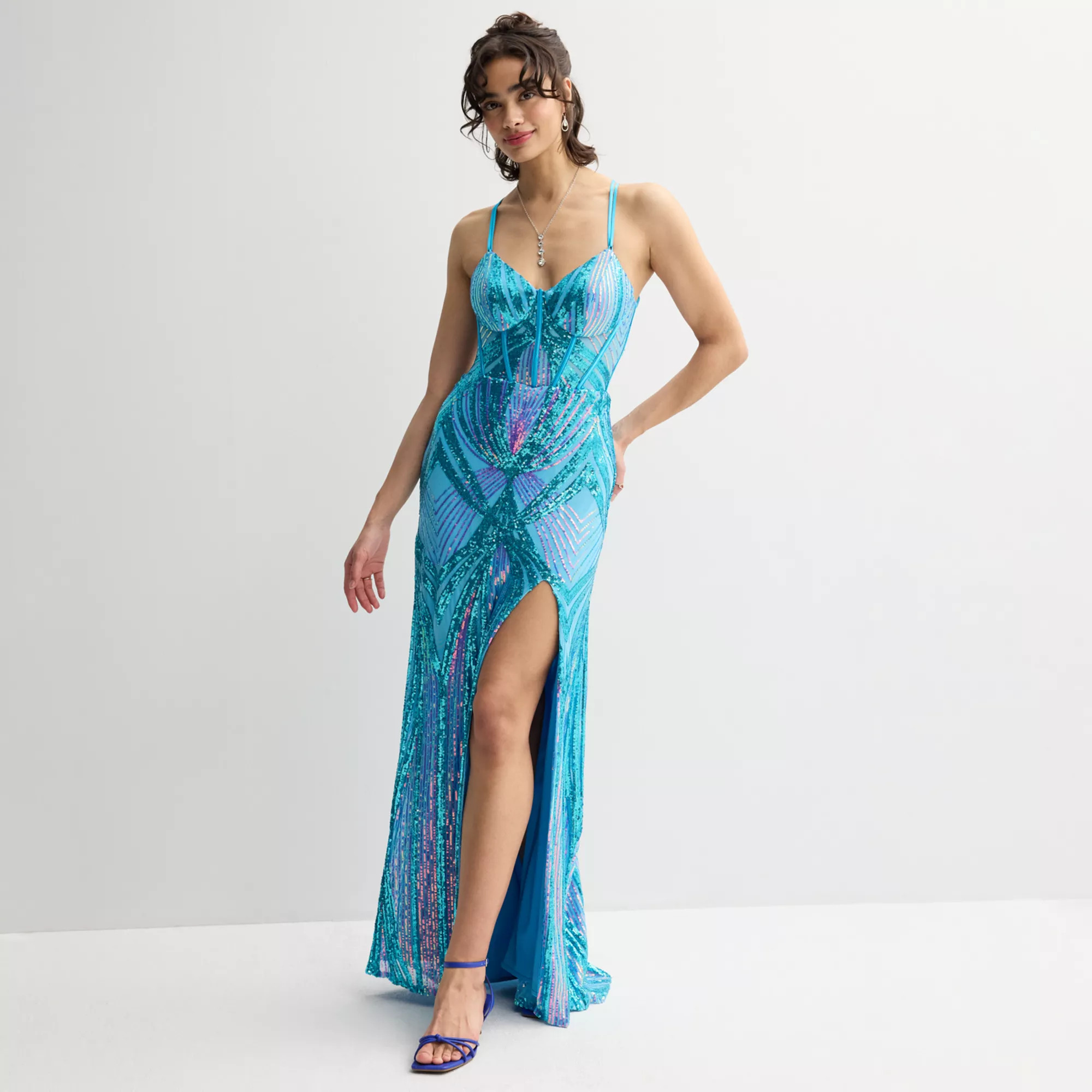 Juniors' Spilling Tea Sequin Corset Dress | Kohl's