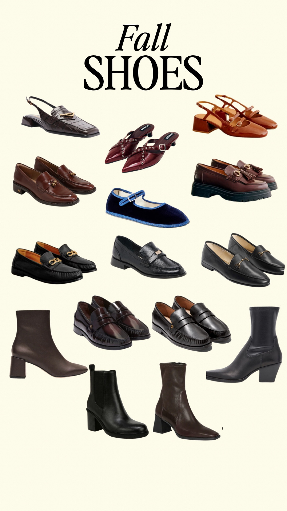 Some Fall Shoes 2024 Inspo

#LTKSeasonal