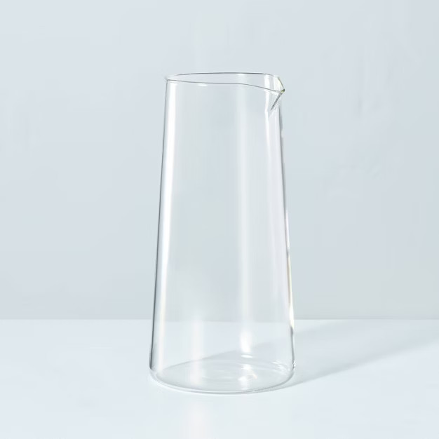 34oz Tapered Glass Pitcher - Hearth & Hand™ with Magnolia | Target