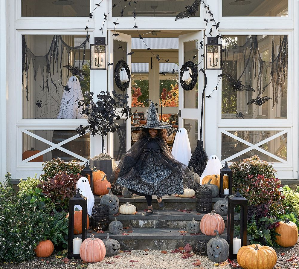 Lit Woven Bats - Set of 2 | Pottery Barn (US)