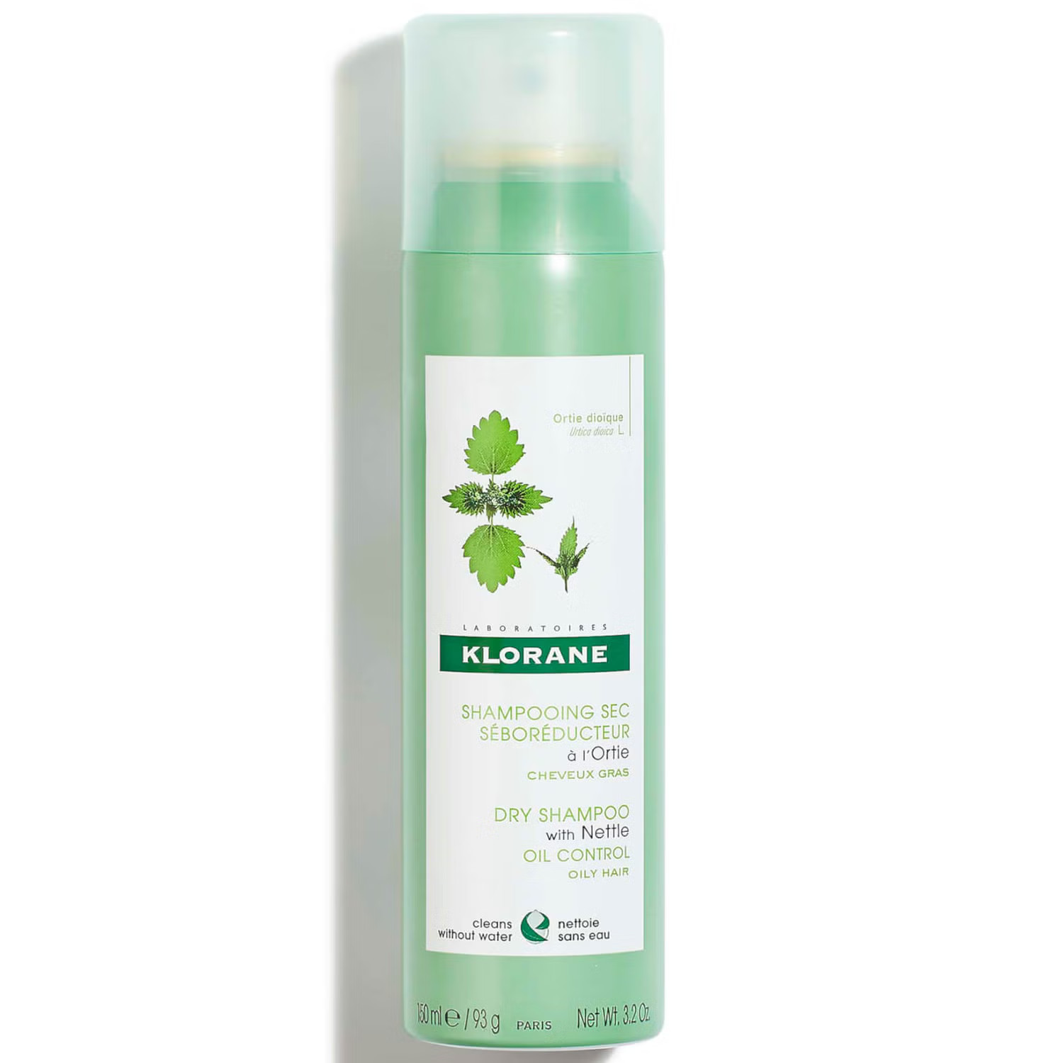KLORANE Purifying Dry Shampoo with Nettle for Oily Hair 150ml | Look Fantastic (UK)