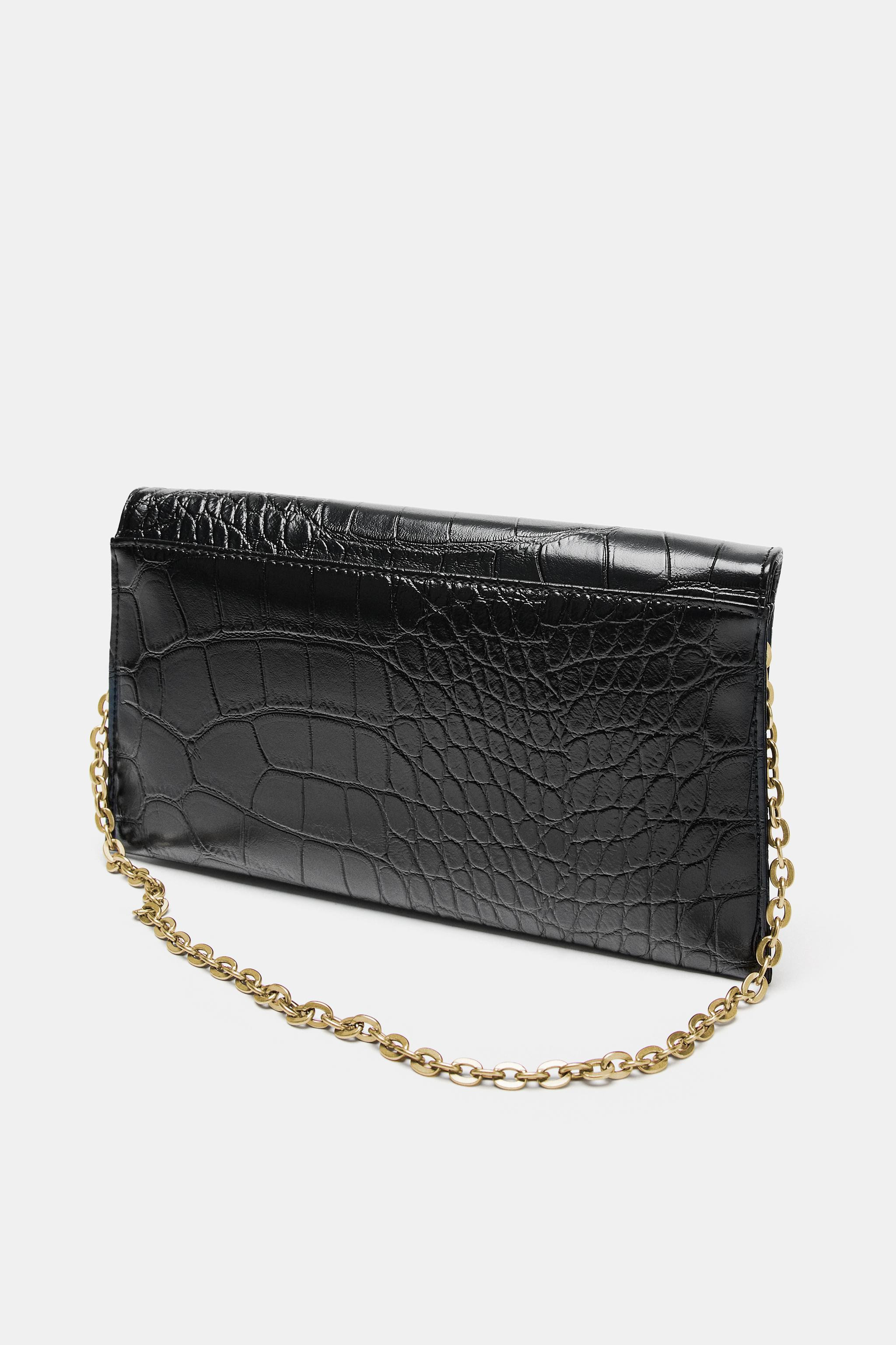 EMBOSSED FLAP BAG | Zara US