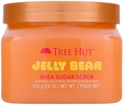Tree Hut Jelly Bear Shea Sugar Scrub, Exfoliating, Hydrating & Moisturizing Body Scrub with Shea ... | Amazon (US)