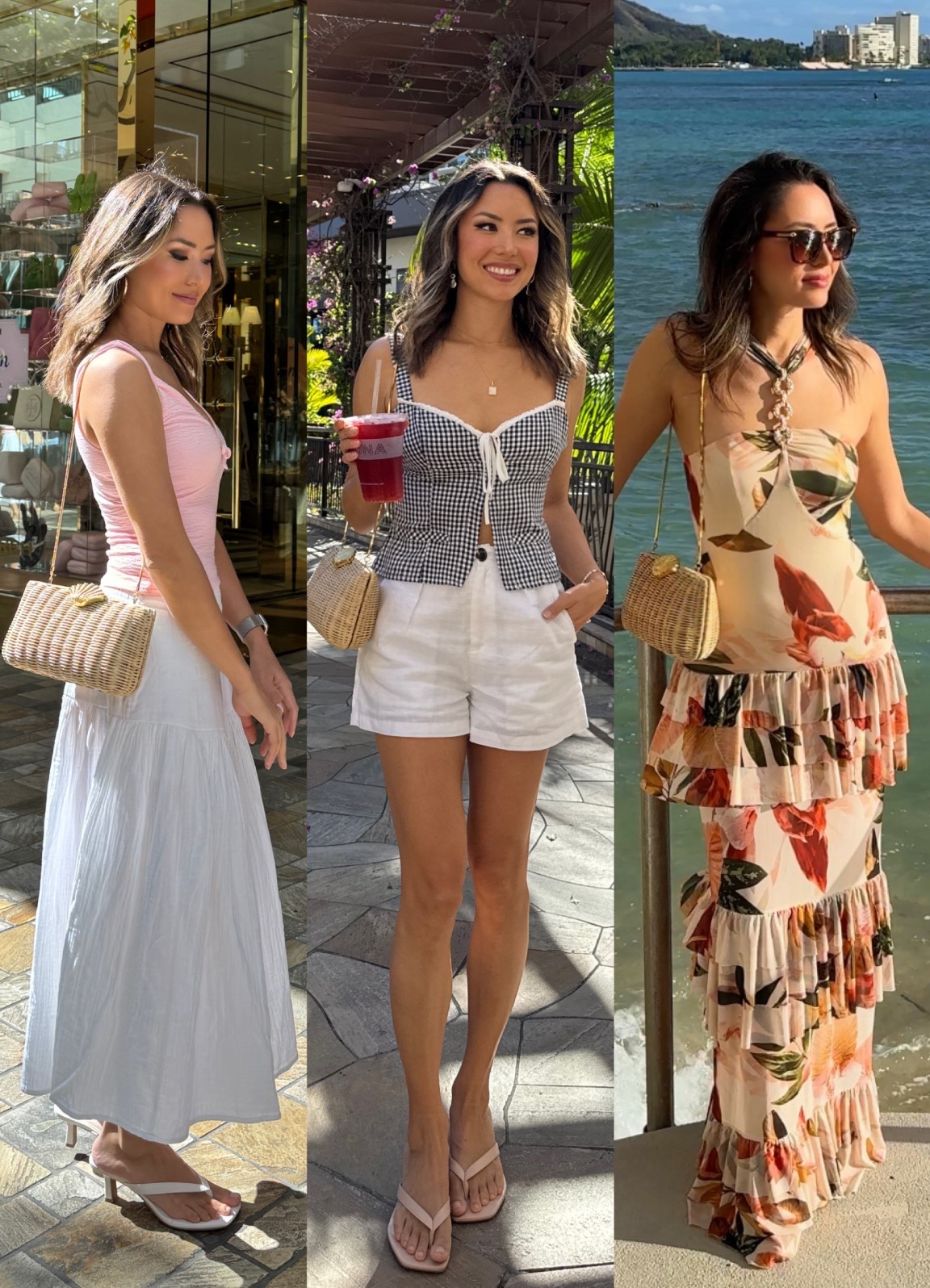 I received quite a few questions about my bag! I have had it for a year now and every time I wear it, someone compliments me on it! Such a cute summery bag

#LTKootd #LTKSeasonal