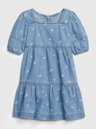 Toddler Denim Tiered Dress | Gap (US)