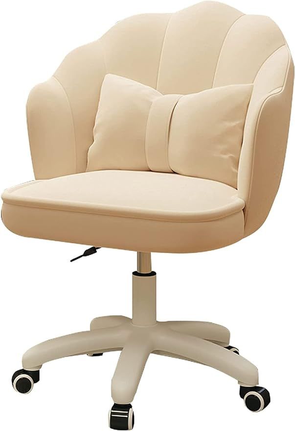Velvet Desk Chair Swivel Office Chair Ergonomic Computer Chairs with Arms Adjustable Work Chair w... | Amazon (US)