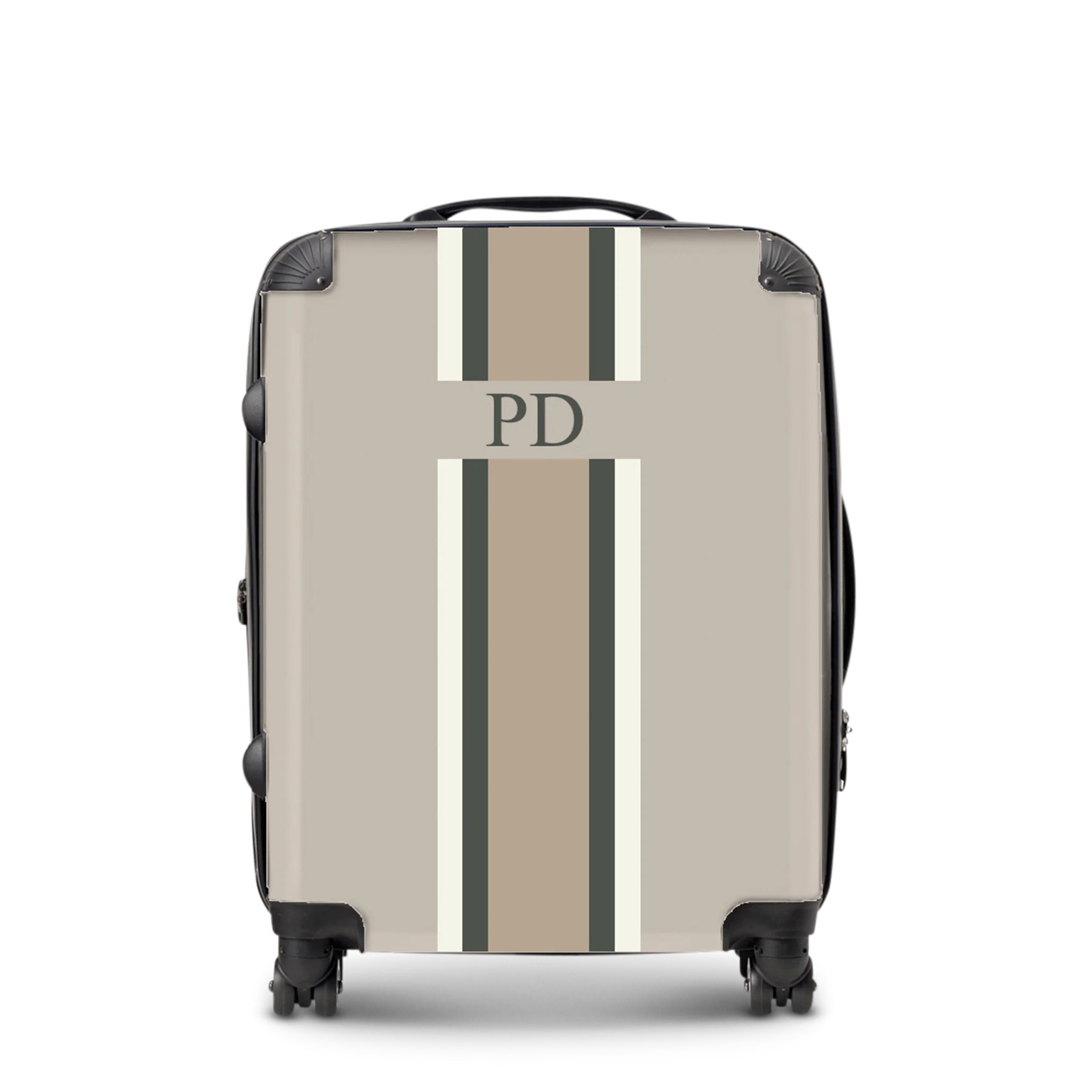 Lily & Bean personalised Luggage Classic Beiges on Soft Fawn | Lily and Bean