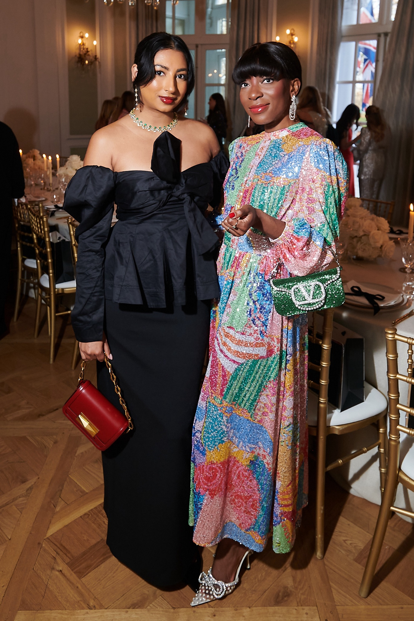 Celiab, Brown thomas, Trouva, Mach & mach, Farfetch, Valentino, sequin dress, maxi dress, party dress, evening wear, evening dress, party outfit, bow pumps, crystal embellished pumps, green shoulder bag, sequin bag, Christmas party outfit, NYE outfit, luxury fashion, style inspiration 

#LTKeurope #LTKstyletip #LTKSeasonal