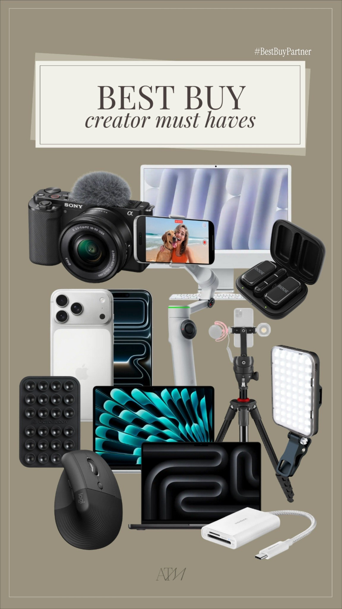 #BestBuyPartner I rounded up some of my TOP used products as a content creator! Although I love and adore a lot of these products - they would make wonderful gifts to ANYONE (not just content creators!!). @bestbuy has something for everyone this holiday season, and the prices are always just right! Make sure to stop by Best Buy in store and online for a one-stop shopping trip for your loved ones!!


#LTKHoliday #LTKGiftGuide