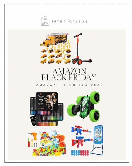 Amazon Black Friday gifts for kids. 40-50% off toys and gifts. Gifts for boys, toys on sale 

#LTKGiftGuide #LTKsalealert #LTKCyberweek