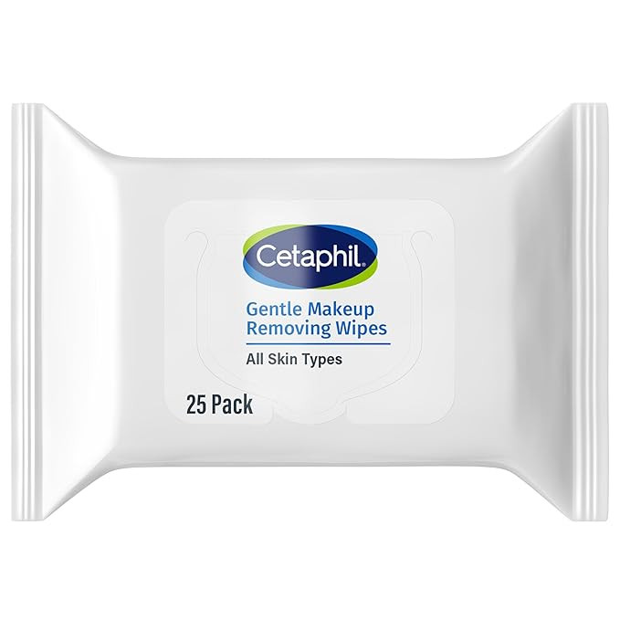 Cetaphil Gentle Makeup Removing Face Wipes, Daily Cleansing Facial Towelettes Gently Remove Makeu... | Amazon (US)