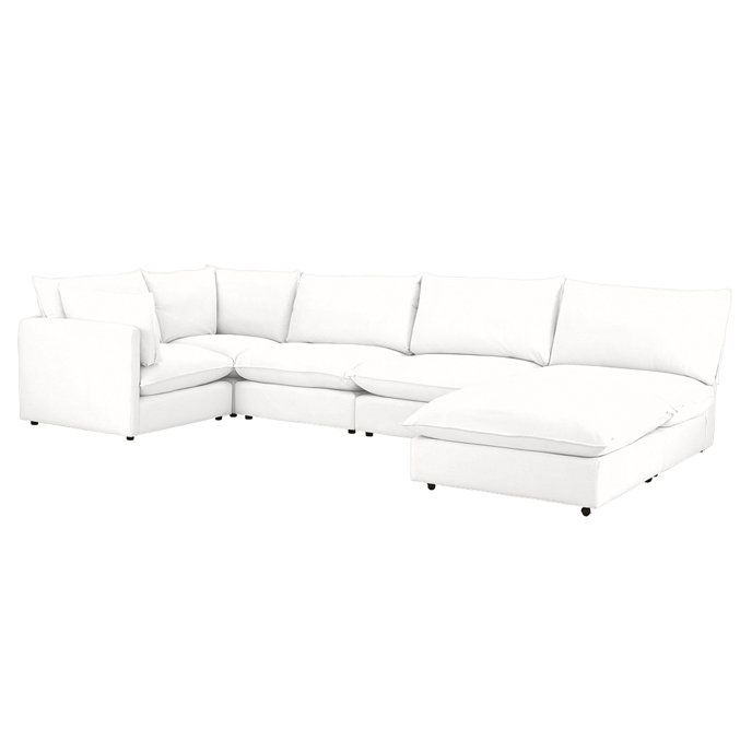 Keaton Custom Upholstered Sectional Sofa 6 Piece | Ballard Designs, Inc.