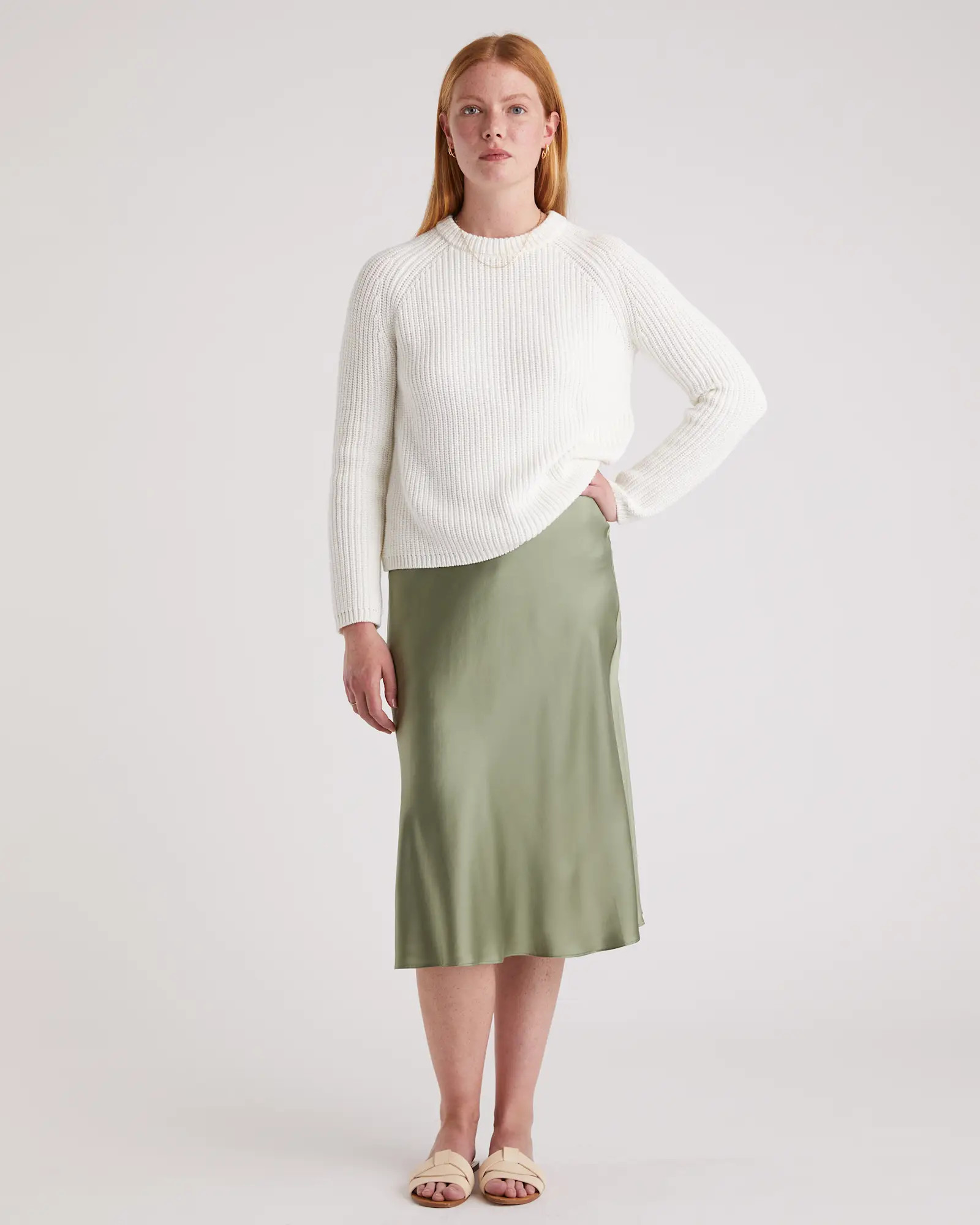 100% Washable Silk Skirt | Quince