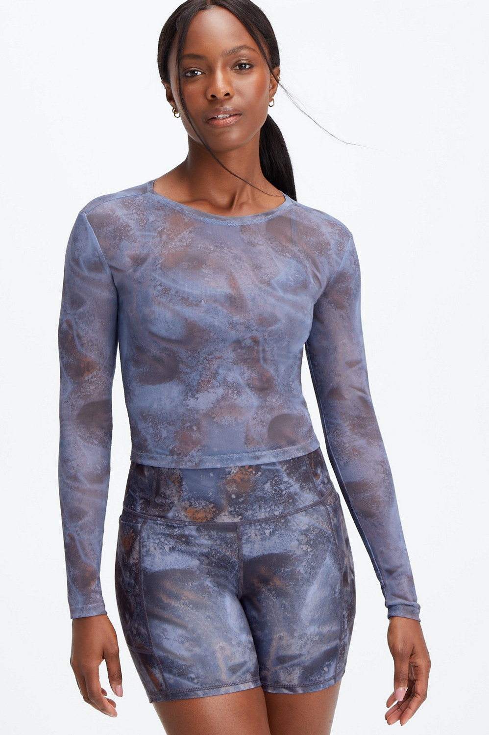 Marie Mesh Top | Fabletics - North America