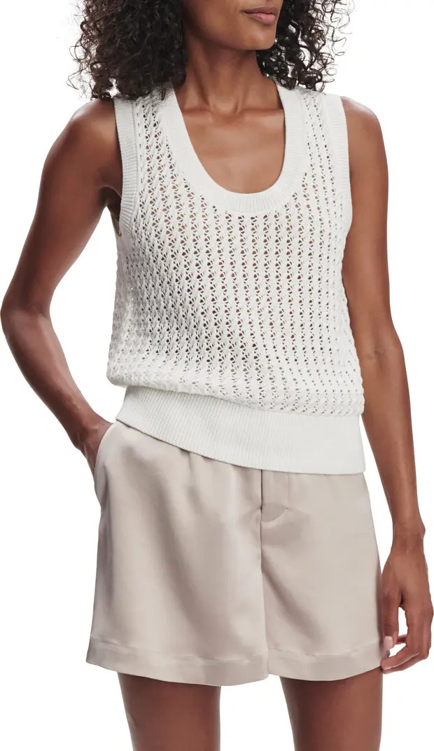 Ferns Open Stitch Sweater Tank | Nordstrom