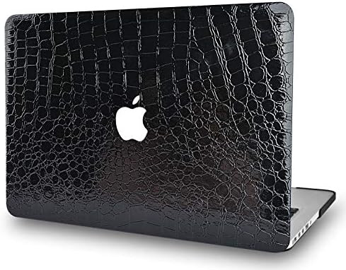 KECC Laptop Case for MacBook Pro 16" (2021/2020/2019) Italian Leather Hard Shell Cover A2141 (Bla... | Amazon (US)
