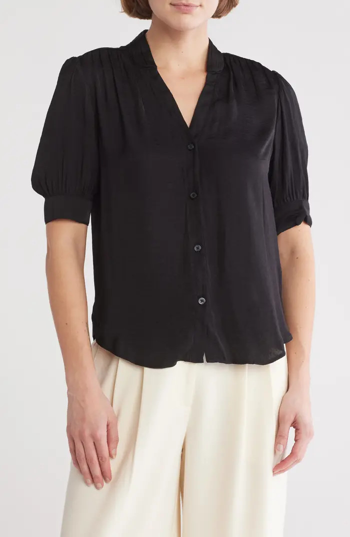 Short Sleeve Airflow Blouse | Nordstrom Rack