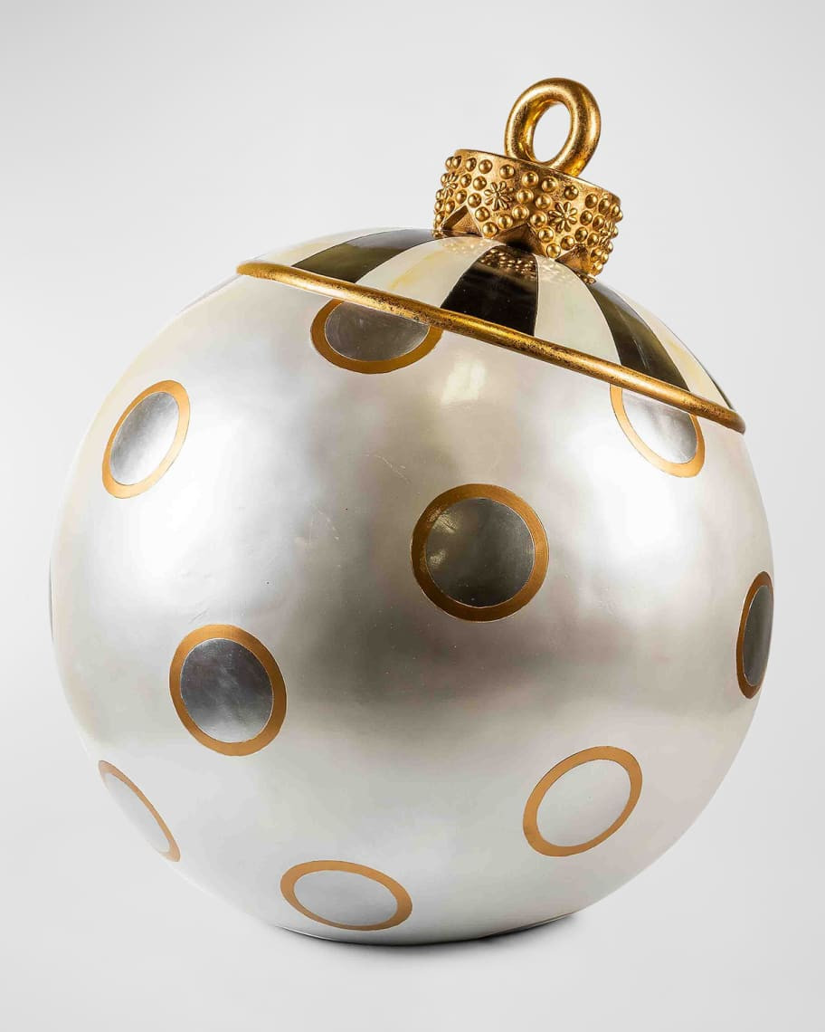 MacKenzie-Childs Glam Up Outdoor Ornament Decor | Neiman Marcus