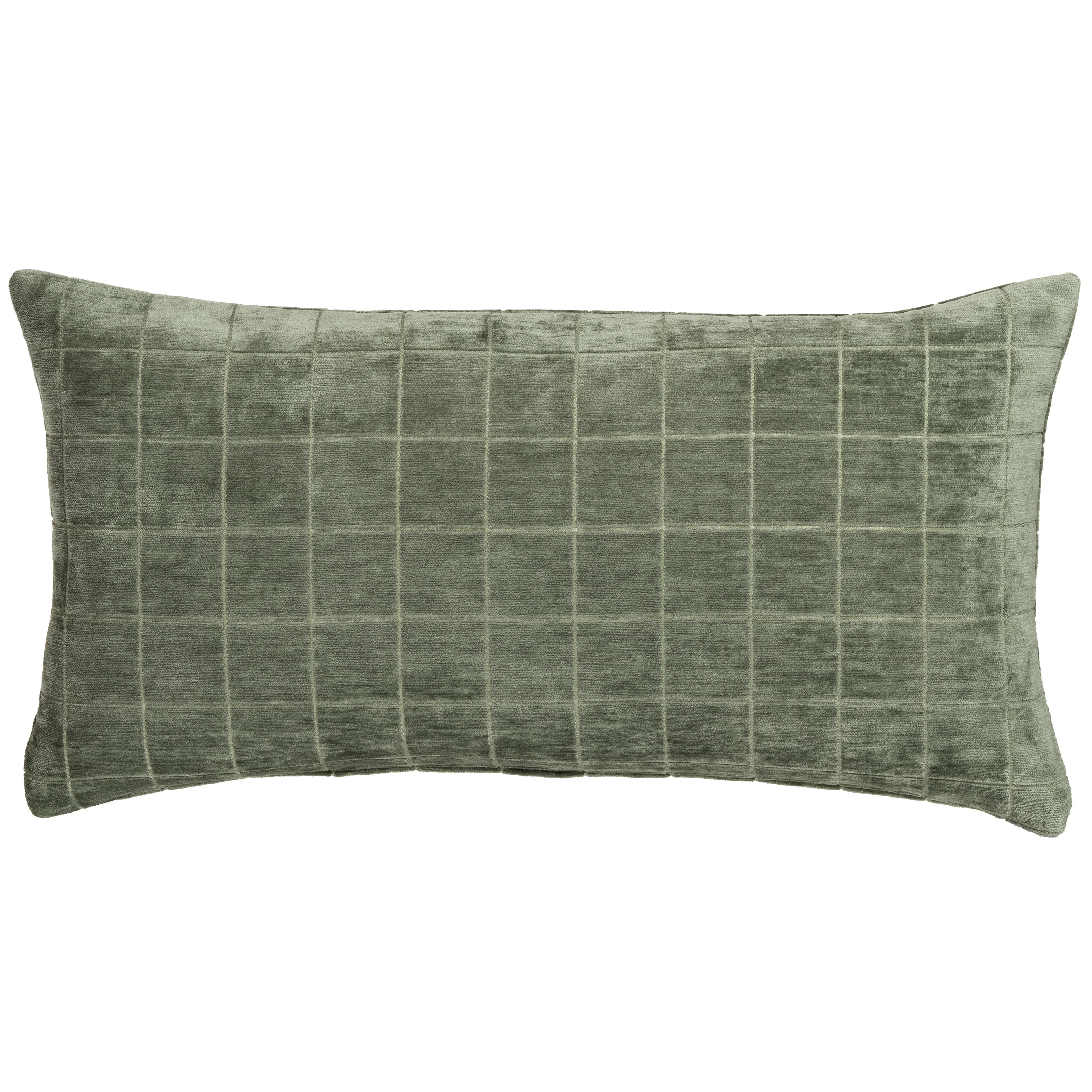Otterville Velvet Grid Lumbar Pillow | Joss & Main