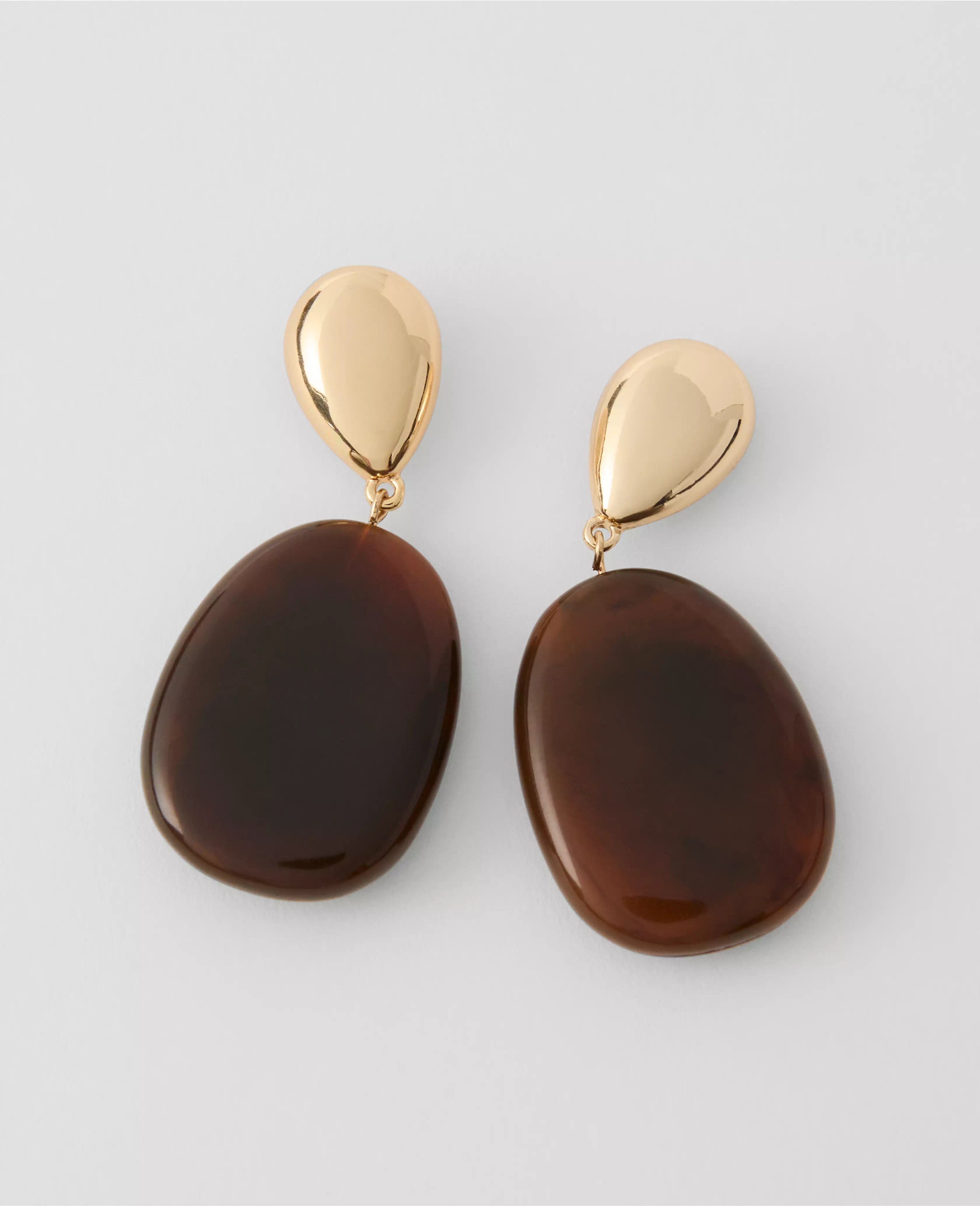 Double Stone Drop Earrings | Ann Taylor