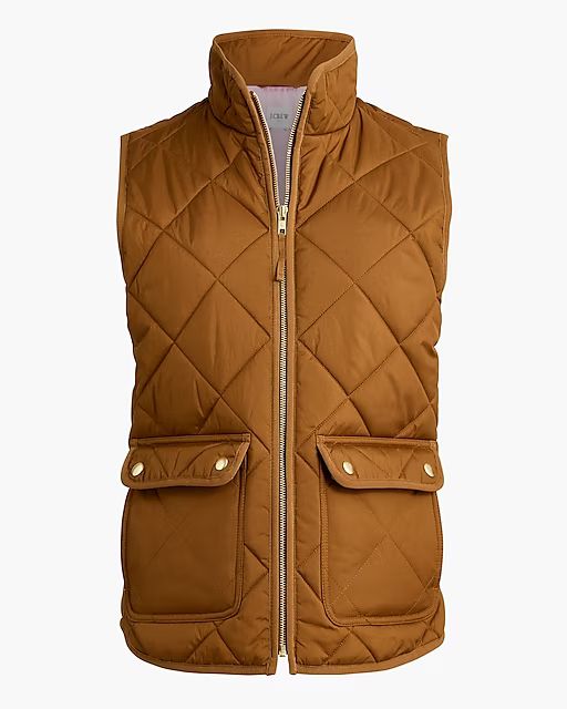 Puffer vest with snap pockets | J.Crew Factory